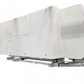 Roboprint’s T-TRANSFER system combines pre-printed transfer reels with robotic precision to decorate complex 3D plastic surfaces sustainably.